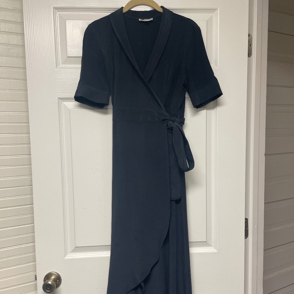 COPY - Equipment Silk Wrap Dress XS